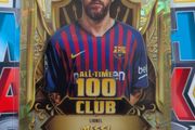 Lionel Messi All-time 100 Club Topps Match Attax 20th Anniversary