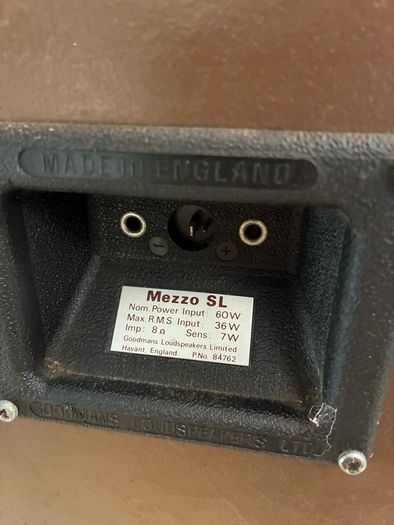 Goodmans Mezzo SL Speakers