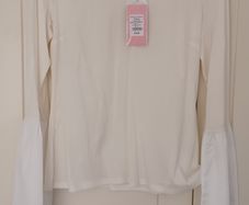Finery off white T-shirt, sz 12, new with tags