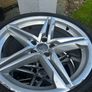 audi S-line alloys with tyres 18 in Image 2
