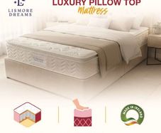 Mattress NEW LUXURY PILLOW TOP Mattress single