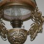 Antique Counter-Weighted  Parlor Oil Lamp Image 2