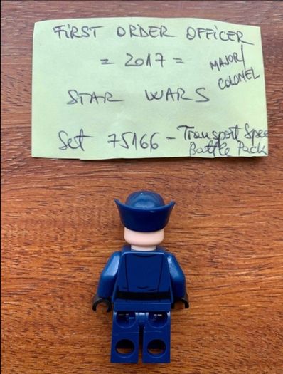 Lego minifigure First Order Officer sw0832 - 2017