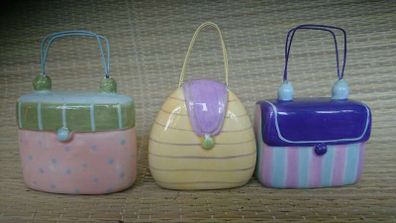 Collectable figurines/bags