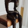 Seated Sculpture - Bronze Image 2
