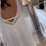wedding dress and veil Image 10