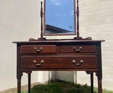 Antique Dressing Table / Vanity Unit.