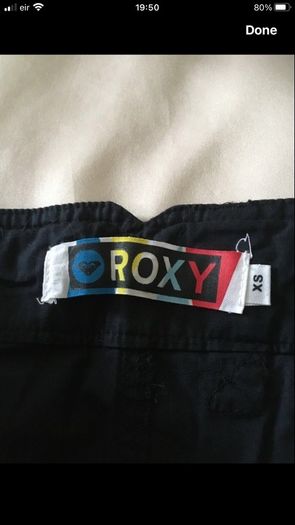 Ladies foxy shorts size xs