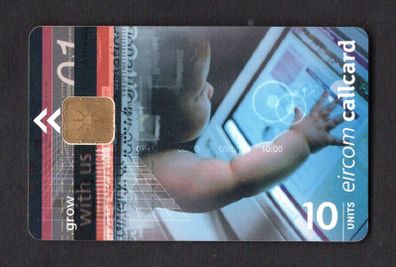 1999 Ireland 10 Unit Grow with us definitive Callcard (ODS) Call Card Used