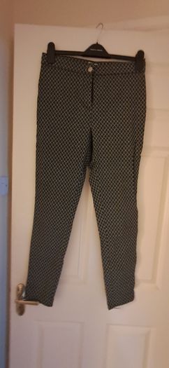 Green & black trousers