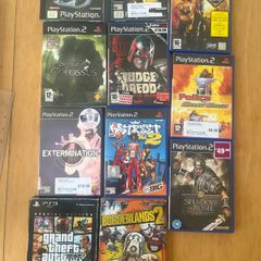 Ps1 ps2 ps3 games collection