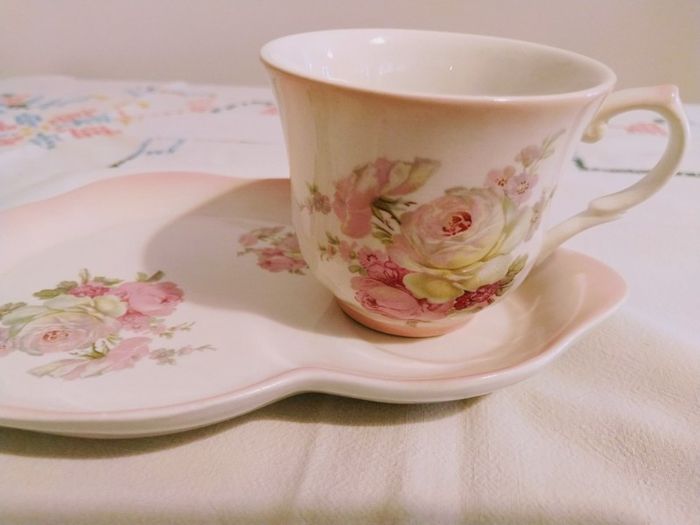 Vintage Tennis Cup and Saucer Set