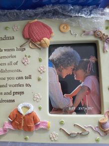 new in box grandma photo frame