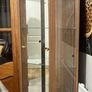 Wooden Corner Display Cabinet Image 3