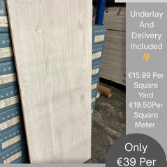 New Ice White 12mm Laminated Flooring