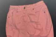 Parisian Pink Denim Skirt