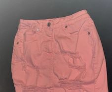 Parisian Pink Denim Skirt