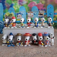 Bundle of Snoopy Dog mini toys M103