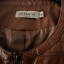 Tan / Brown Leatherette Jacket Image 2