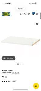 komplement shelf