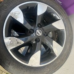 Nissan Note 2018 model alloys & tyres