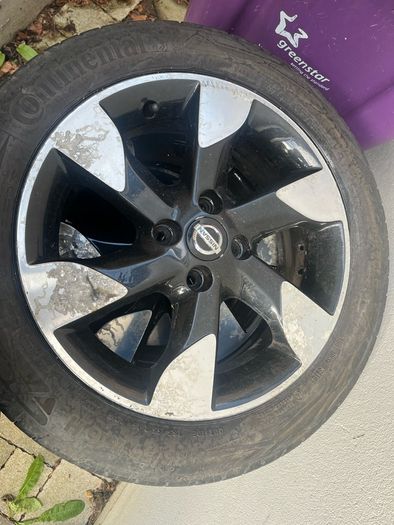 Nissan Note 2018 model alloys & tyres