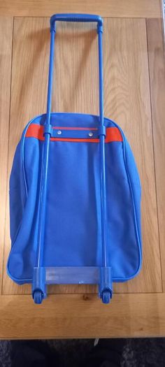 Thomas the Tank Engine Blue Luggage Bag (with wheels)