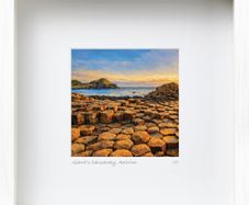 Giant's Causeway, Co. Antrim, mid size framed print, by artist Helen Mathews