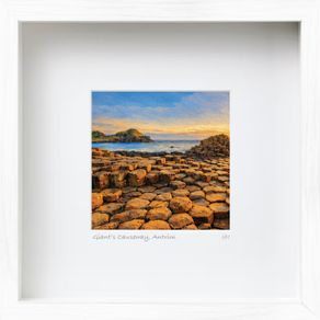 Giant's Causeway, Co. Antrim, mid size framed print, by artist Helen Mathews