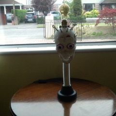 steampunk table lamp