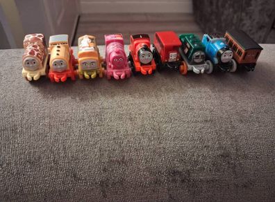 x9 Bundle - Mattel Miniature Thomas The Tank Engine & Friends