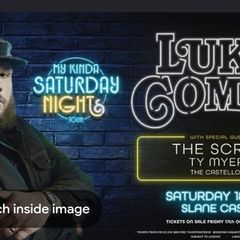 Luke combs Slane 18th July