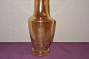 Carnival glass vase