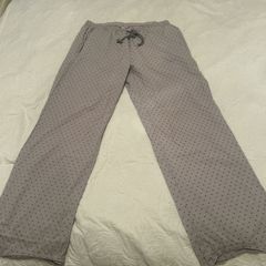 Victoria's Secret Grey Polka Dot Pyjama Bottoms Medium