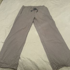 Victoria's Secret Grey Polka Dot Pyjama Bottoms Medium