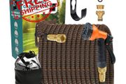 NEW SALE | 100FT Expandable Garden Hose, Garden Hose, Expanding Hose with 8 Function Spray Nozzle