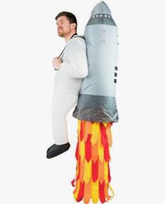 Fun Inflatable jet pack - lift you up costume