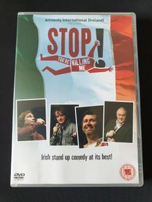 Stop You're Killing Me DVD Irish Stand Up Comedy