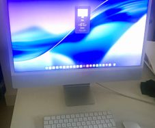 Apple iMac 24" (2021) | 8gb 256 SSD | Silver