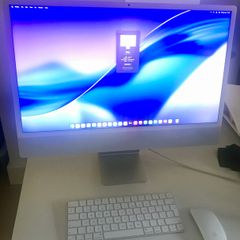 Apple iMac 24" (2021) | 8gb 256 SSD | Silver