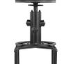 Affordable Industrial Style Height Adjustable Swivel Bar Stool With Natural Pinewood Top Image 5