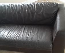 2 seater Leather Sofa