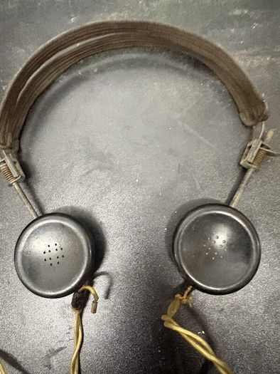 Antique Western Electric 509-W Radio Headphones  Untested