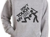 main image for ad Don't Touch My Audi Carbon Fiber Hoodie Great Gift Present Idea For Audi Fans