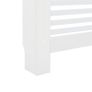 Radiator Covers 2 pcs White 112x19x81.5 cm MDF Image 7