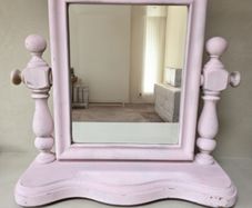 Upcycled, Distressed, Dressing Table Mirror