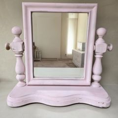 Upcycled, Distressed, Dressing Table Mirror
