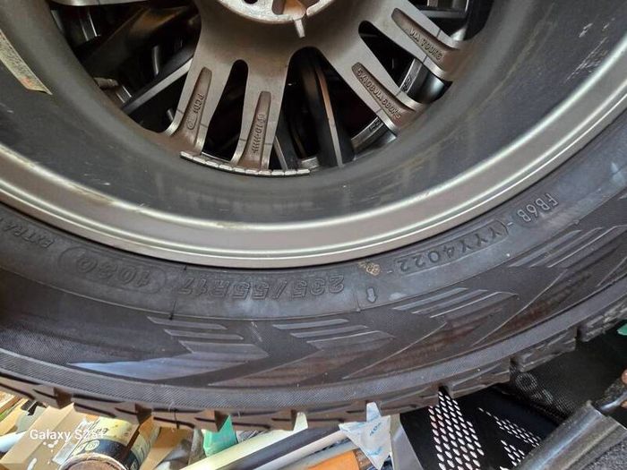 Brand new tyres