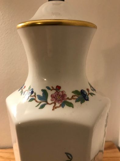 Vintage Large Aynsley Table Lamp
