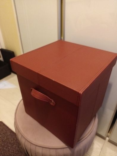 Red storage box